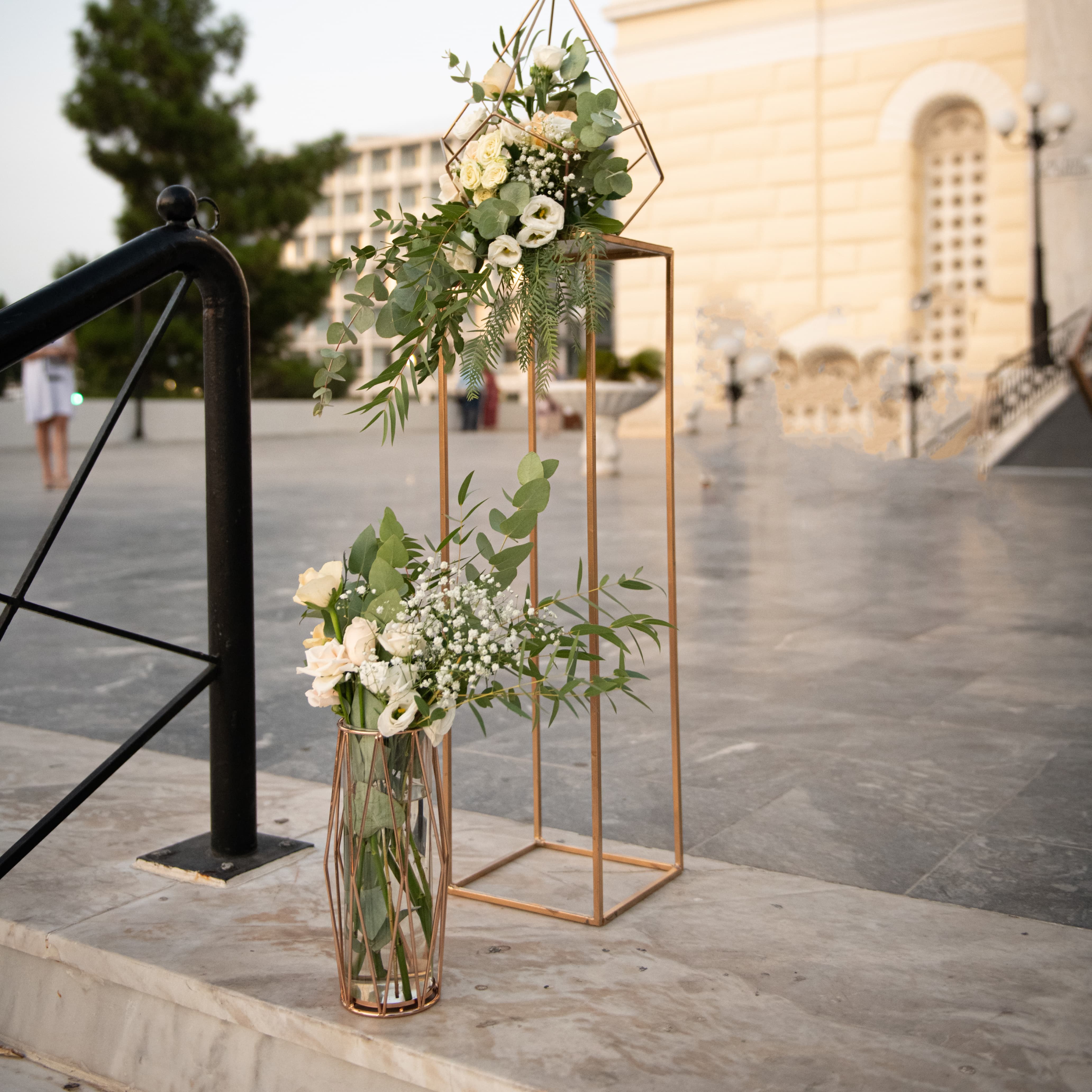 Ο στολισμός γάμου του Θοδωρή και της Ιωάννας