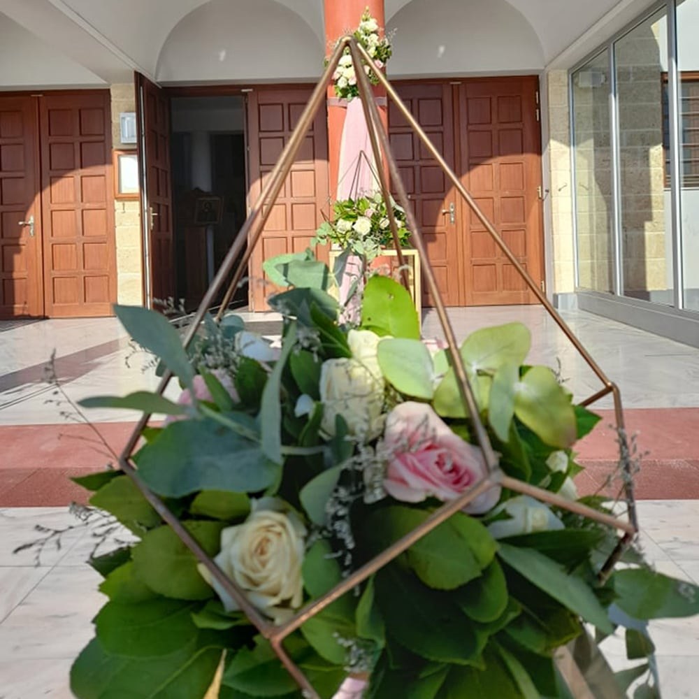 Ο στολισμός γάμου του Βασίλη και της Μαρίας