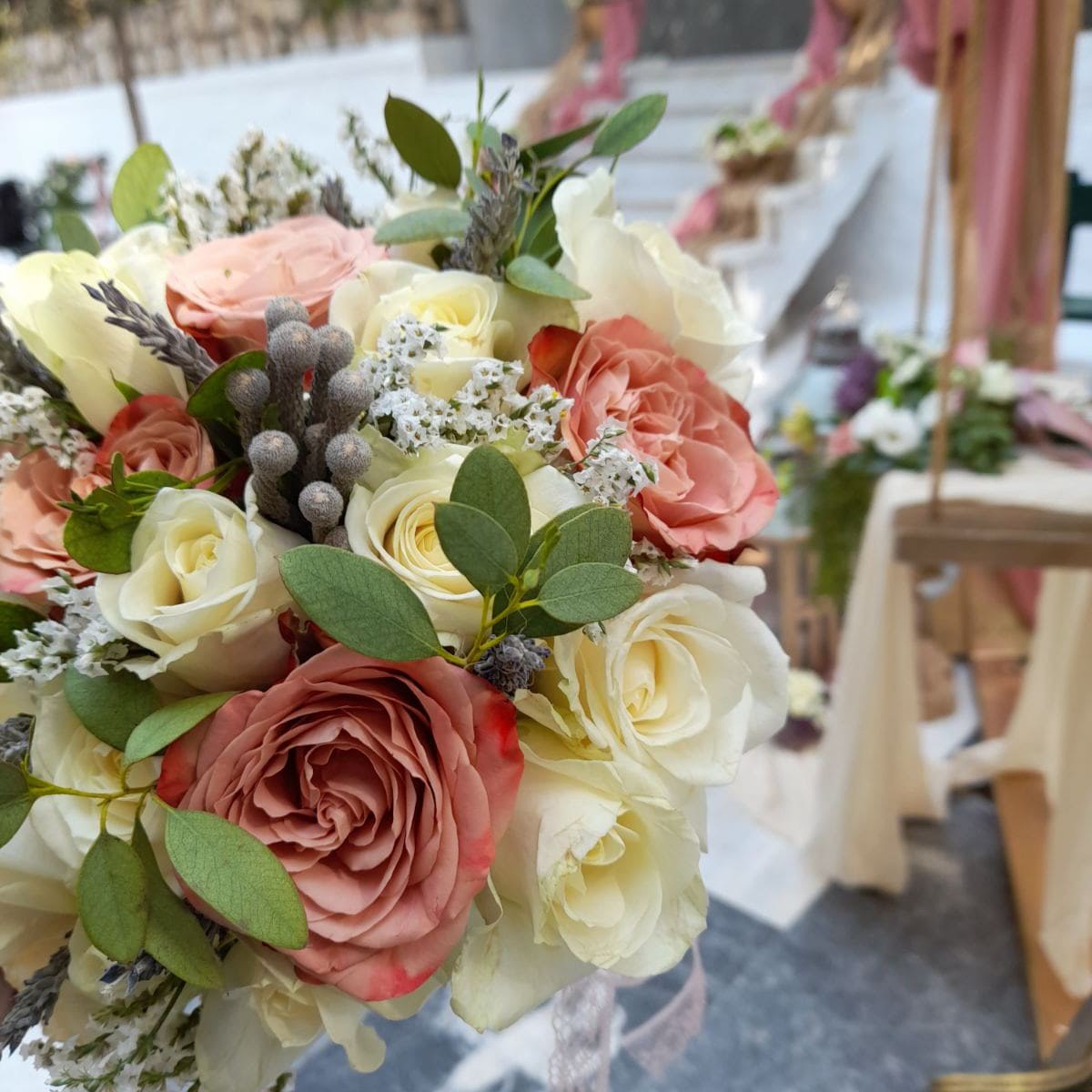 Ο στολισμός γάμου του Γρηγόρη και της Κωνσταντίνας