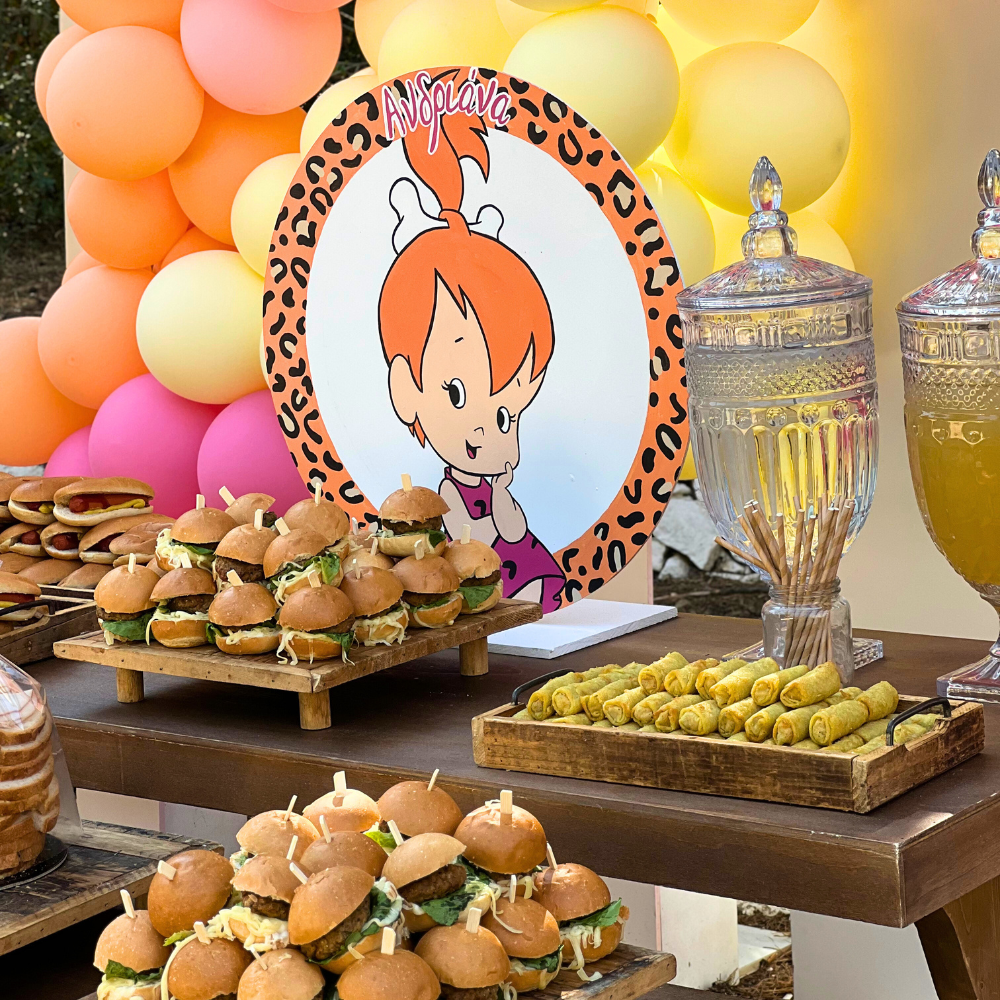 Salty bar βάπτισης για κορίτσι με θέμα 