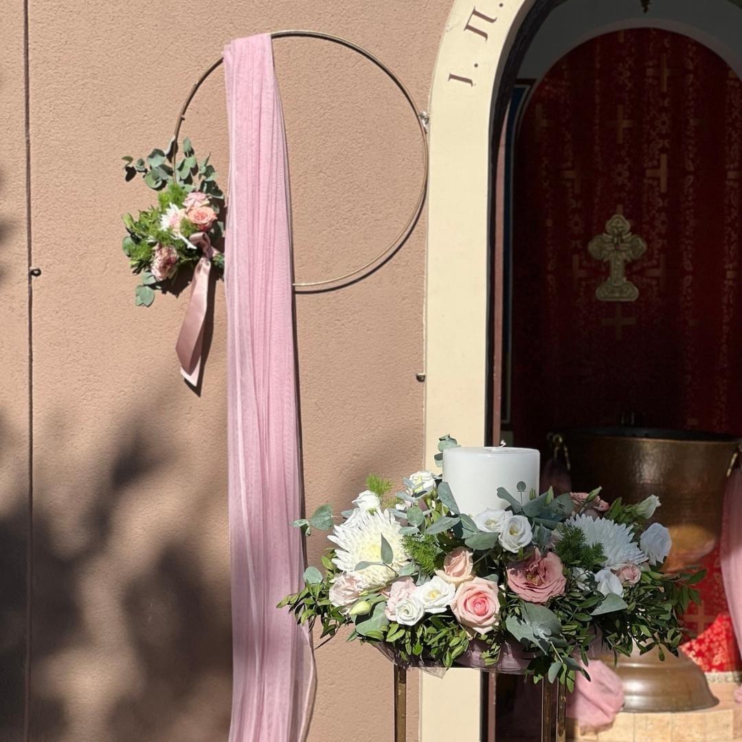 Στολισμός γάμου - Μοντέρνος γάμος με χρυσά στοιχεία