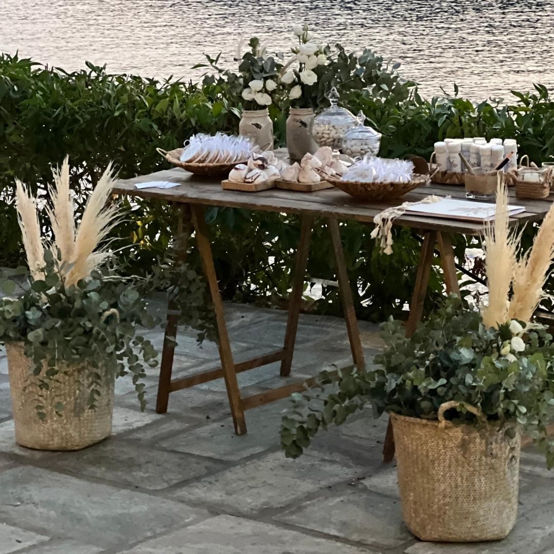 Candy bar βάπτισης και γάμου - Bohemian