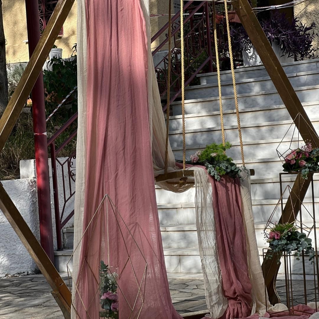 Στολισμός βάπτισης για κορίτσι - Θέμα βάπτισης πολύγωνο