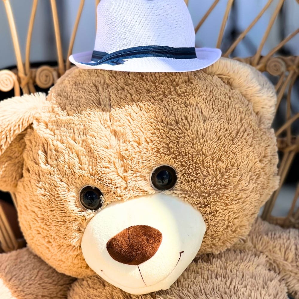 Στολισμός βάπτισης για αγόρι με θέμα το αρκουδάκι