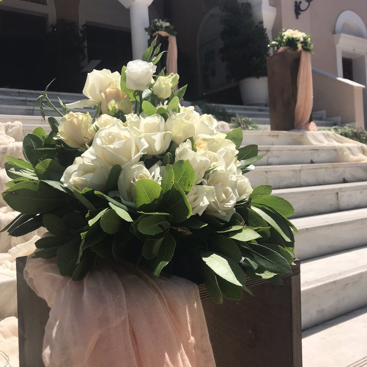 Ο στολισμός γάμου του Κίμωνα και της Νταλίνα