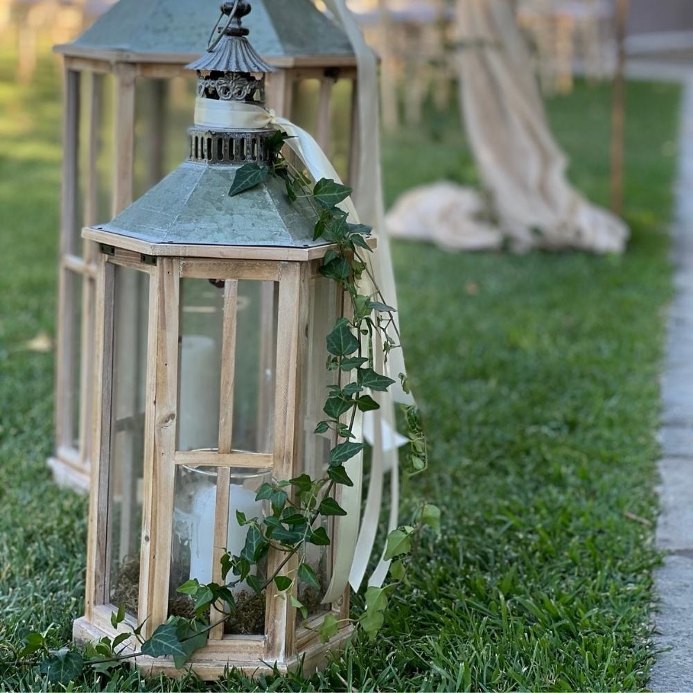 Διακόσμηση γάμου rustic