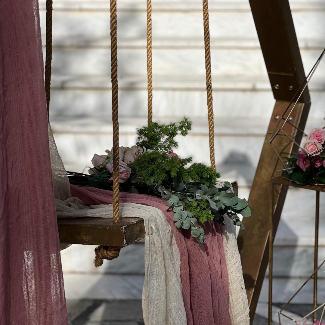 Στολισμός βάπτισης για κορίτσι - Θέμα βάπτισης πολύγωνο