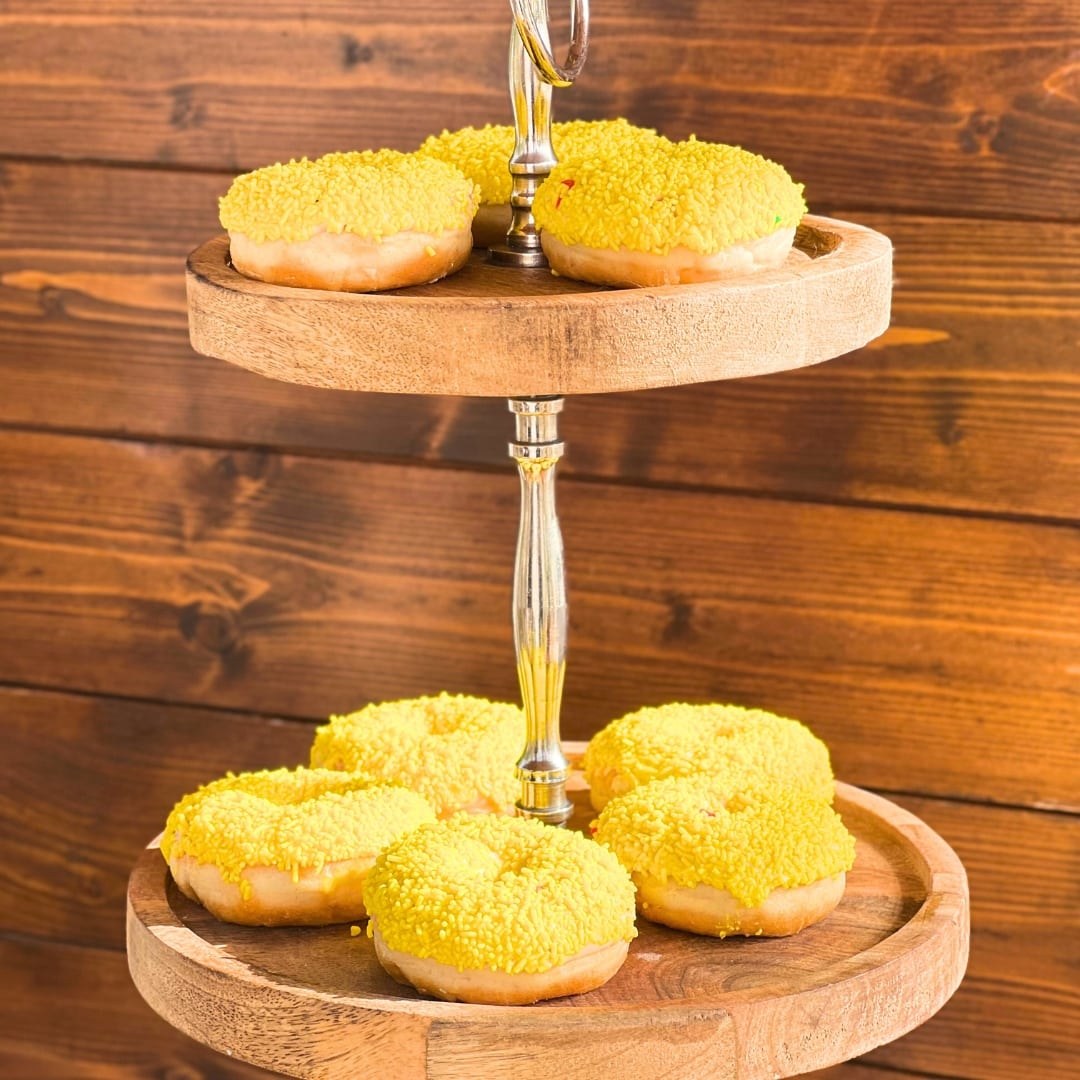 Candy bar βάπτισης για κορίτσι με θέμα το λεμόνι