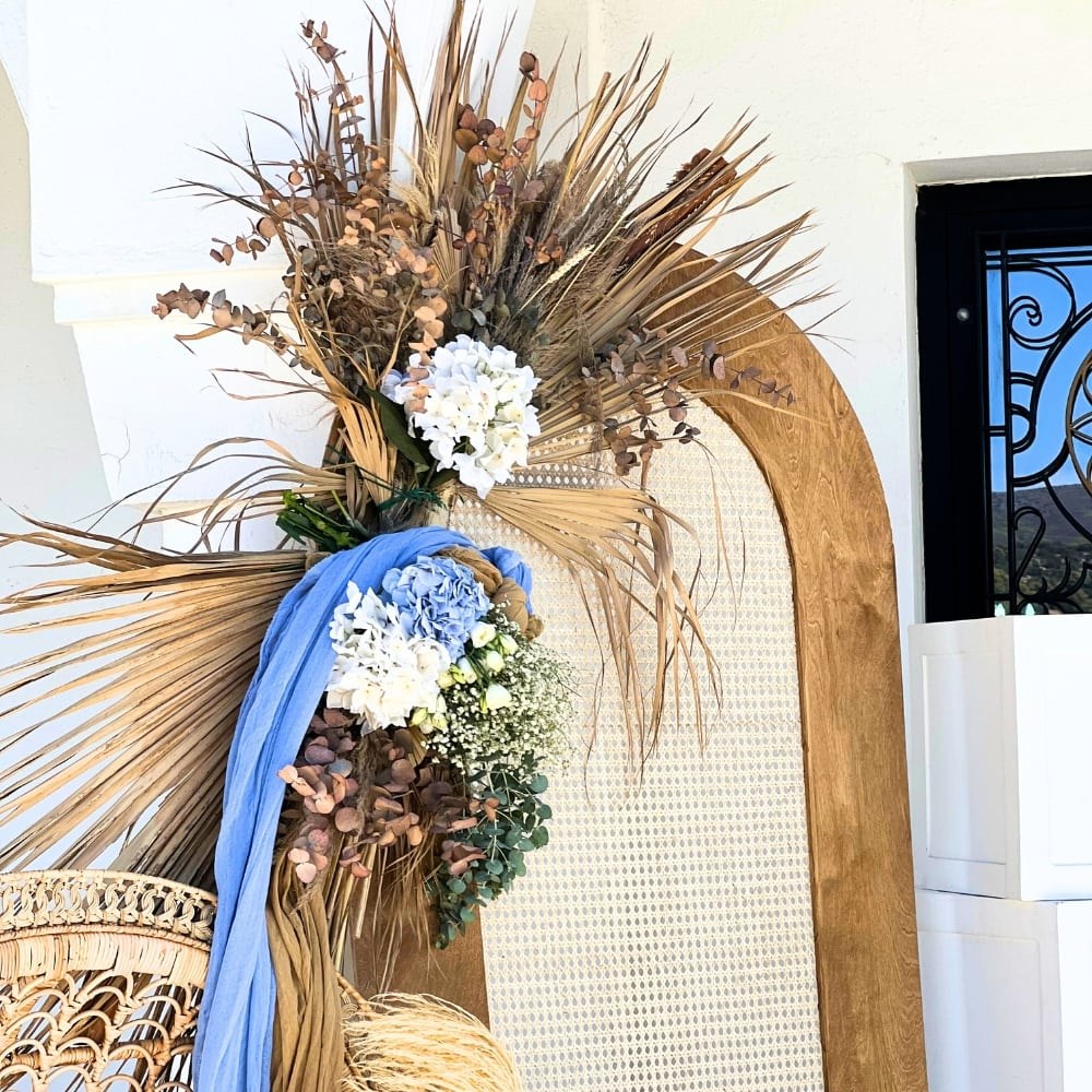 Στολισμός βάπτισης για αγόρι με θέμα το αρκουδάκι