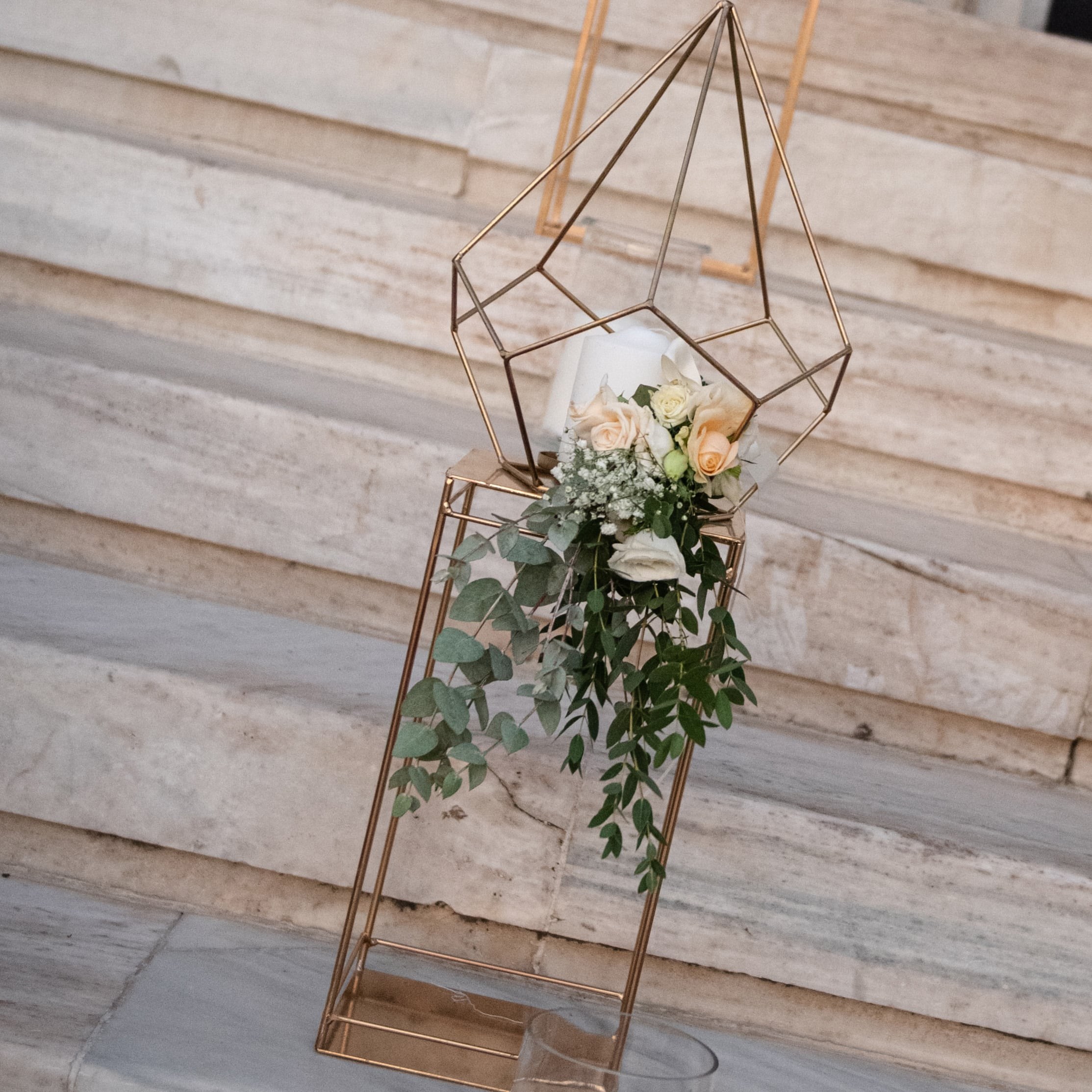 Ο στολισμός γάμου του Θοδωρή και της Ιωάννας