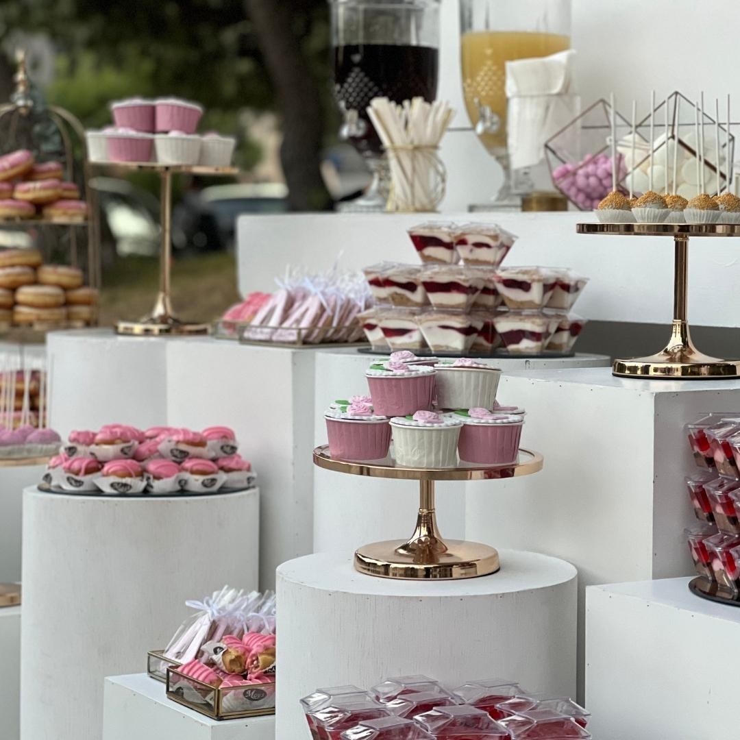 Candy bar βάπτισης - Elegant