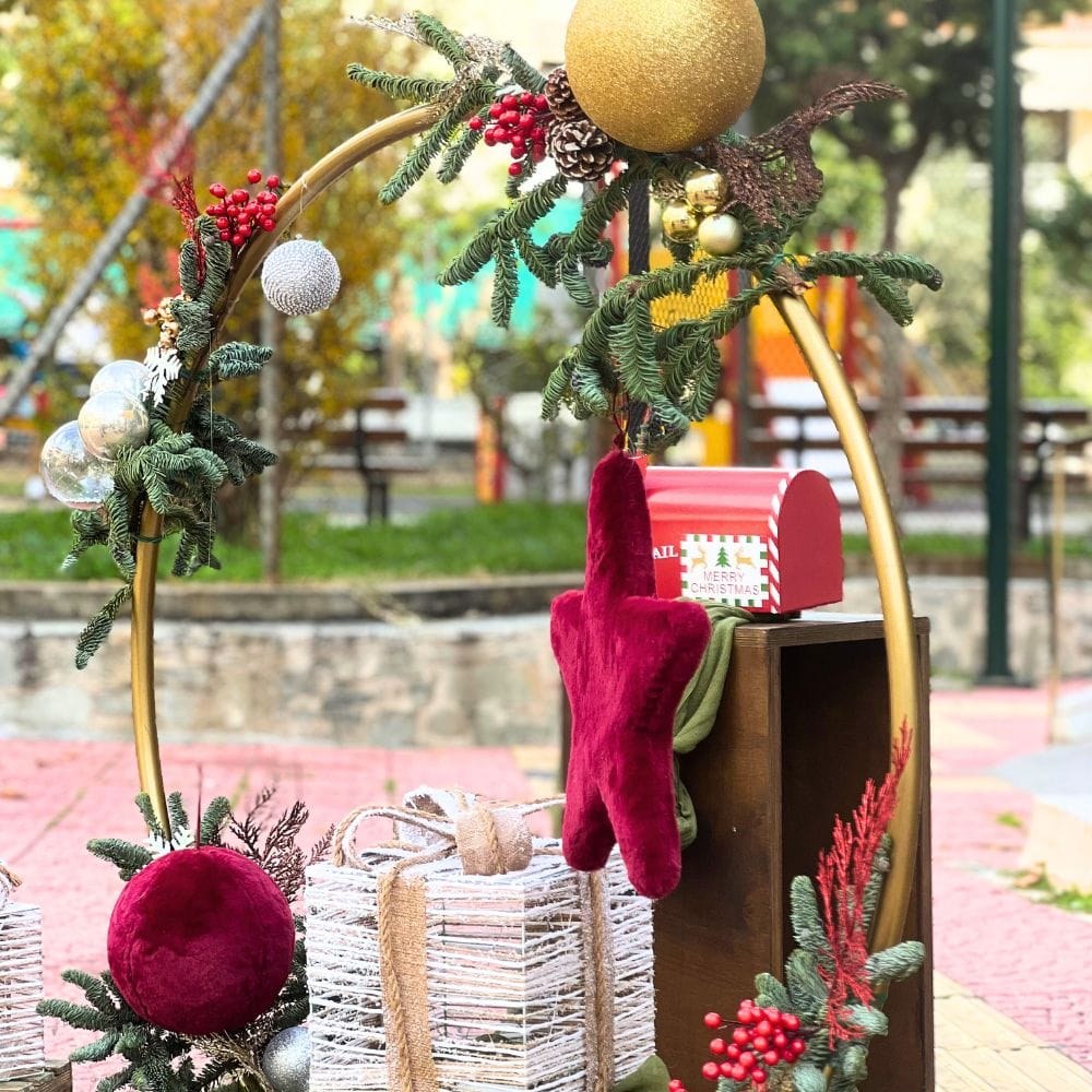 Στολισμός βάπτισης Χριστούγεννα