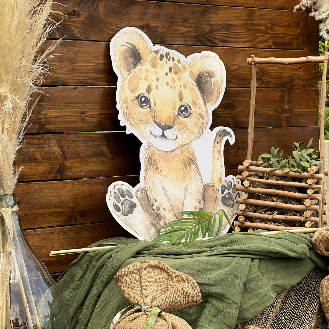 Στολισμός βάπτισης για αγόρι - Θέμα βάπτισης το λιονταράκι