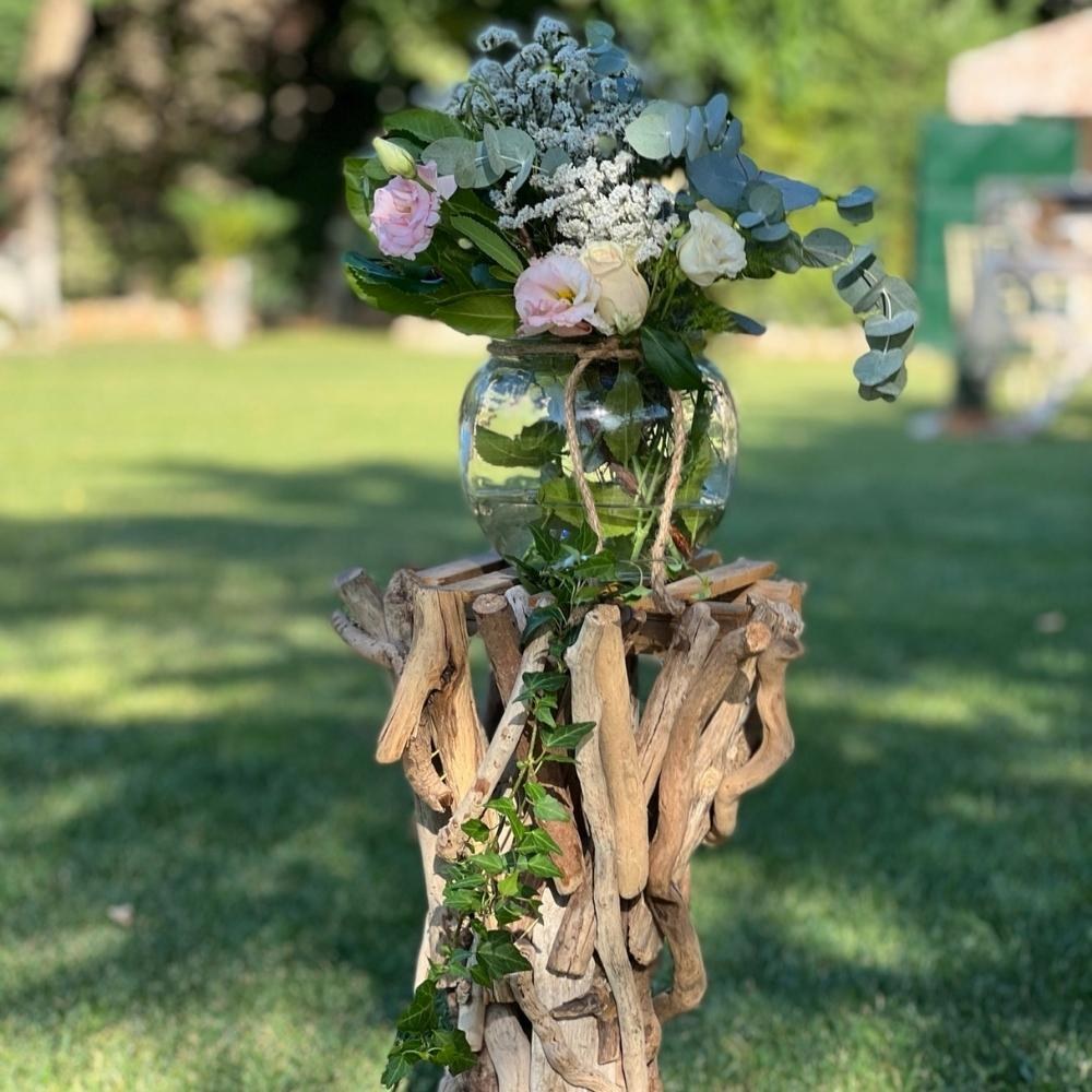 Διακόσμηση γάμου rustic