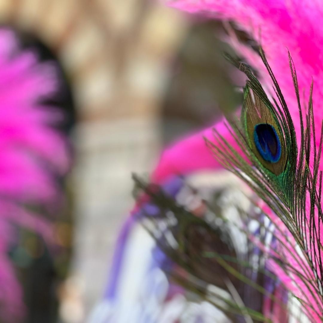 Στολισμός βάπτισης για κορίτσι - Θέμα βάπτισης το παγώνι