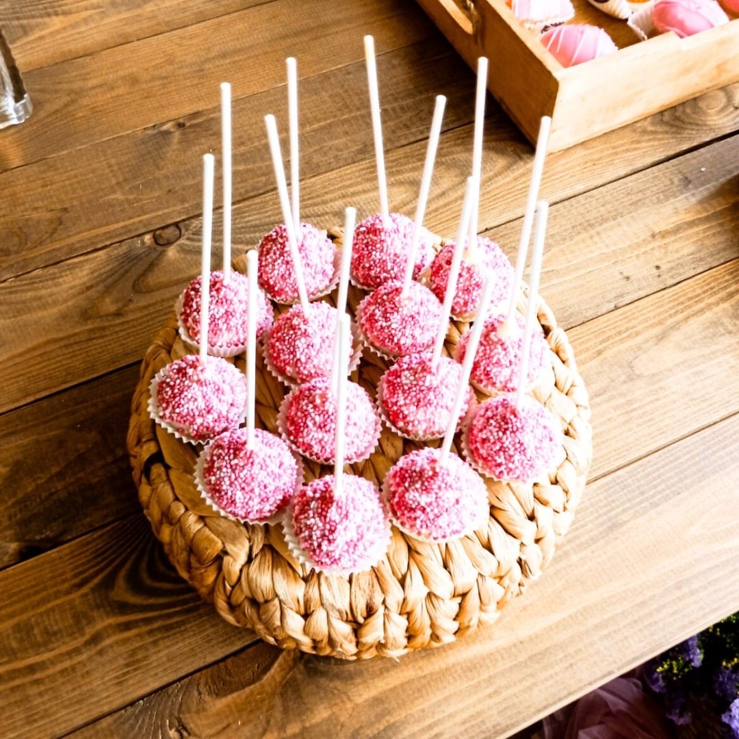 Floral candy bar βάπτισης για κορίτσι