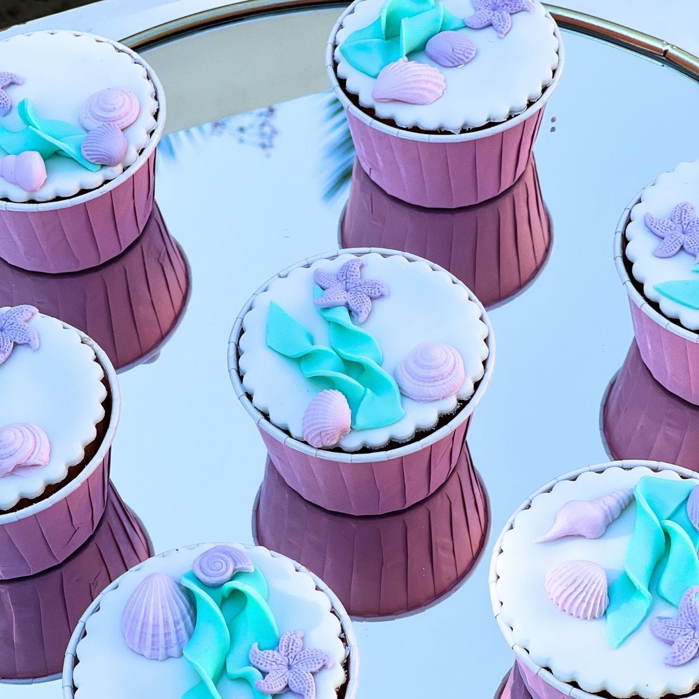 Candy bar βάπτισης για κορίτσι με θέμα την γοργόνα