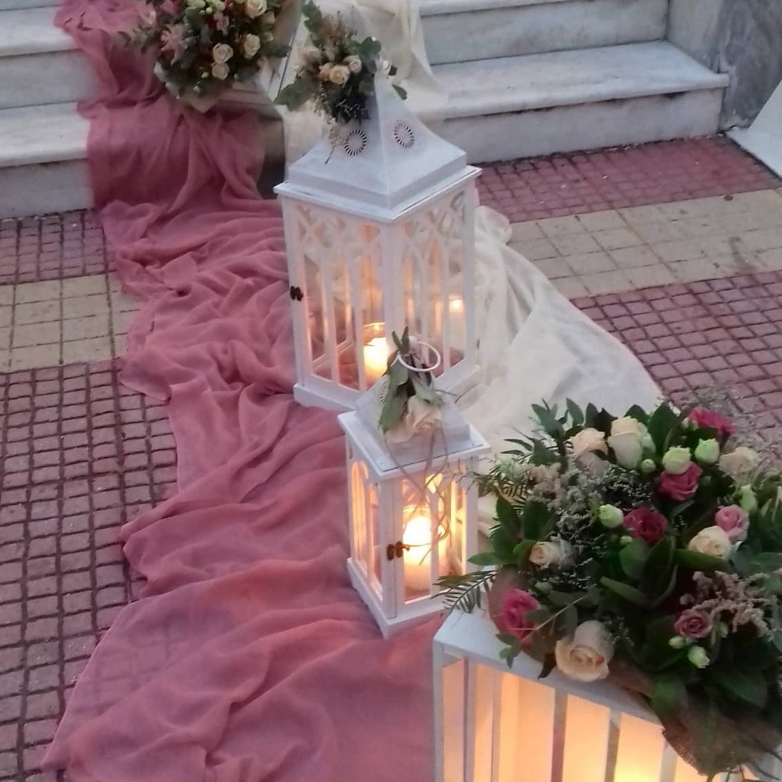 Ο στολισμός γάμου του Θανάση και της Μαρίας