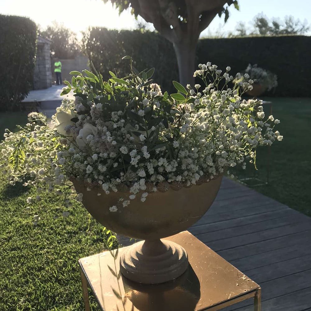 Ο στολισμός γάμου του Νίκου και της Μαργαρίτας