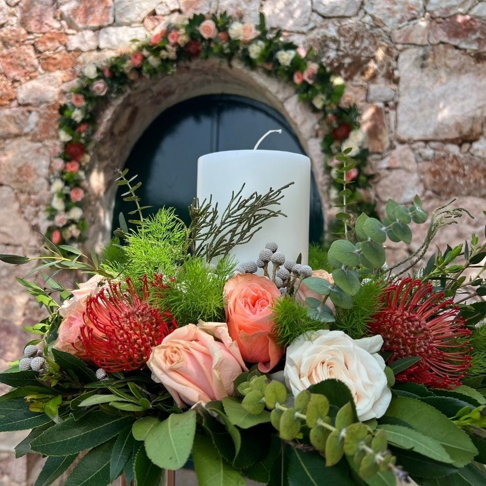 Ο στολισμός γάμου του Ανδρέα και της Ελισσάβετ