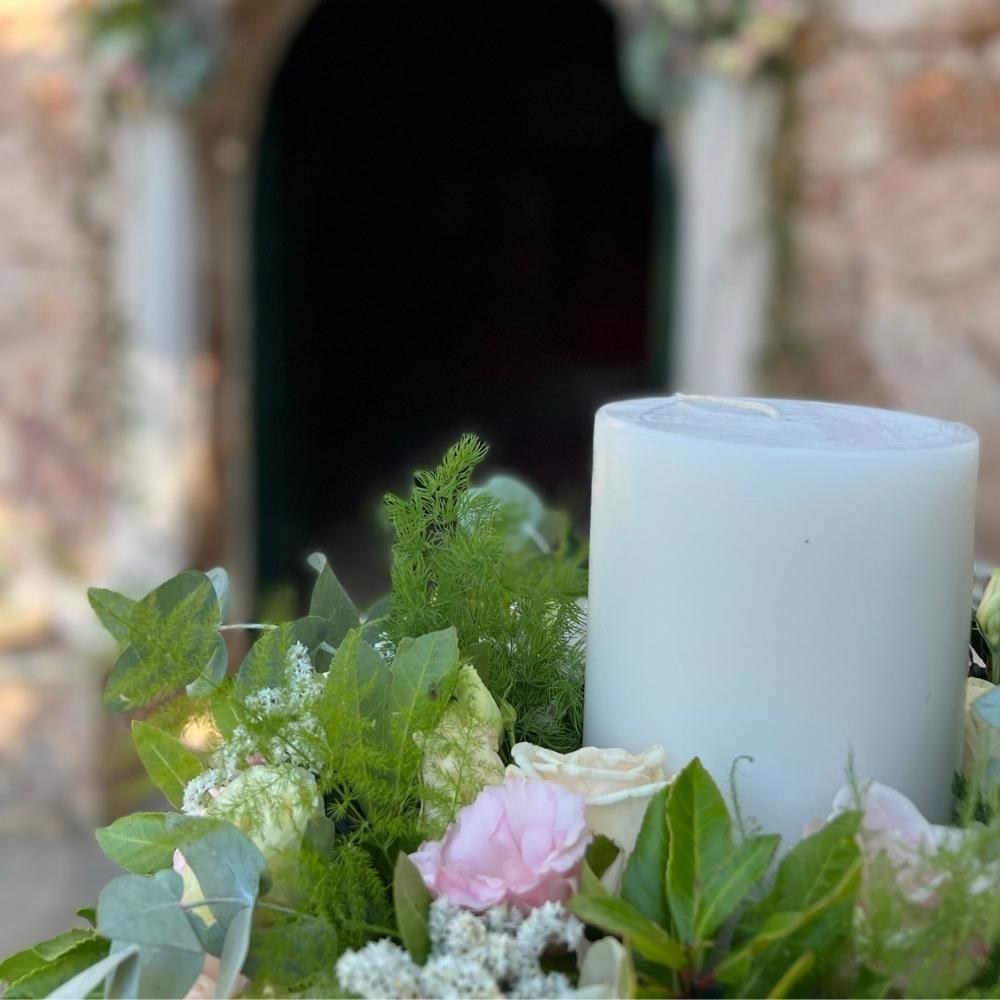 Διακόσμηση γάμου rustic