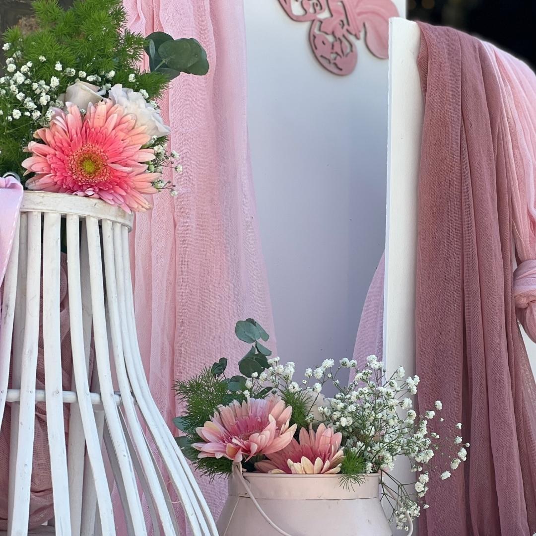 Στολισμός βάπτισης για κορίτσι - Θέμα βάπτισης πεταλούδα