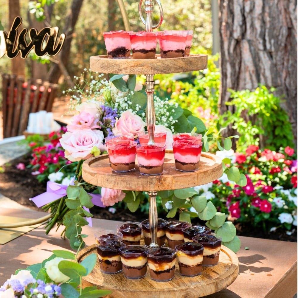 Candy bar βάπτισης για κορίτσι με boho στοιχεία