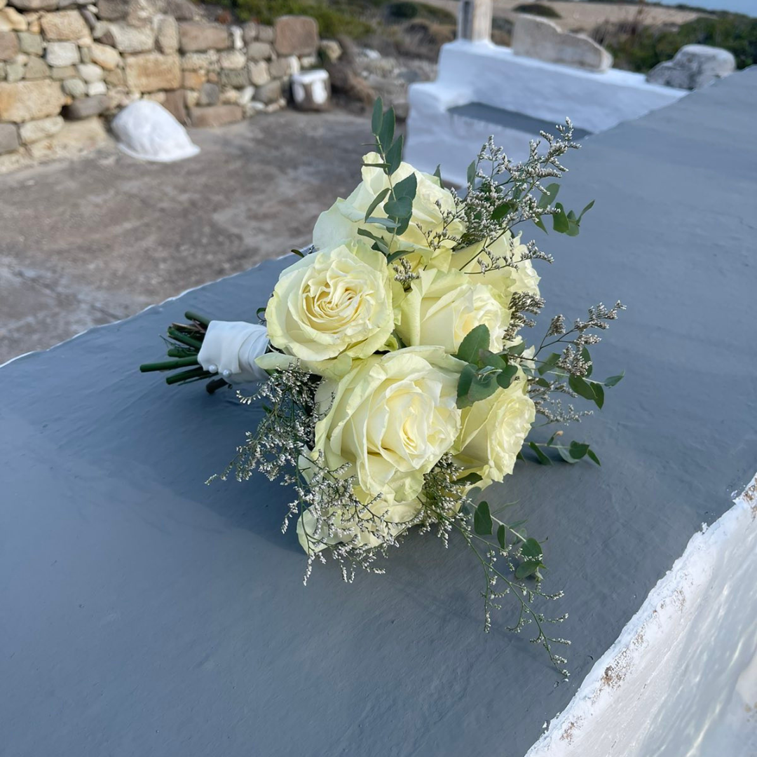 Στολισμός γάμου σε νησί - Ρομαντικός στολισμός στη Μήλο