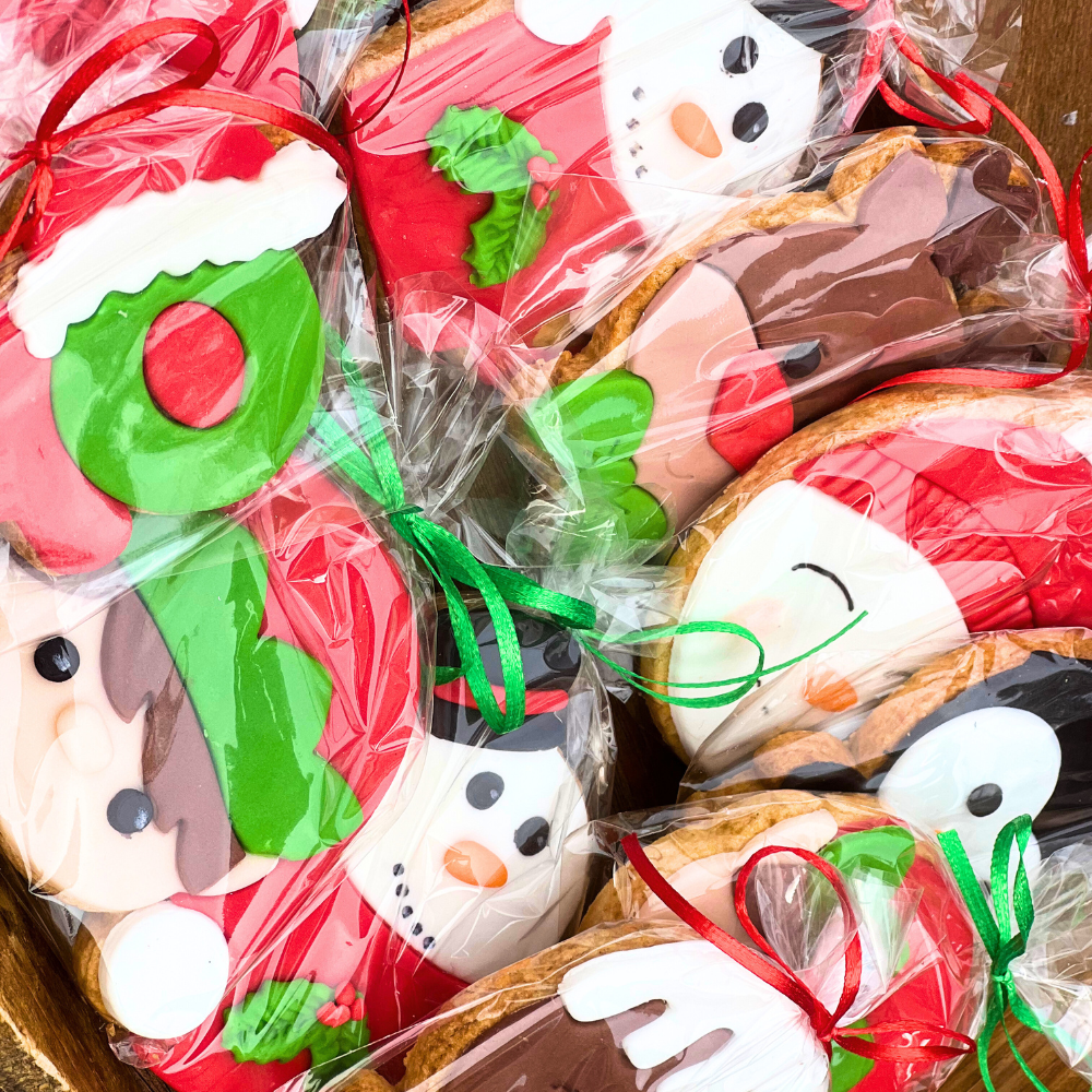 Candy bar βάπτισης για Χριστούγεννα