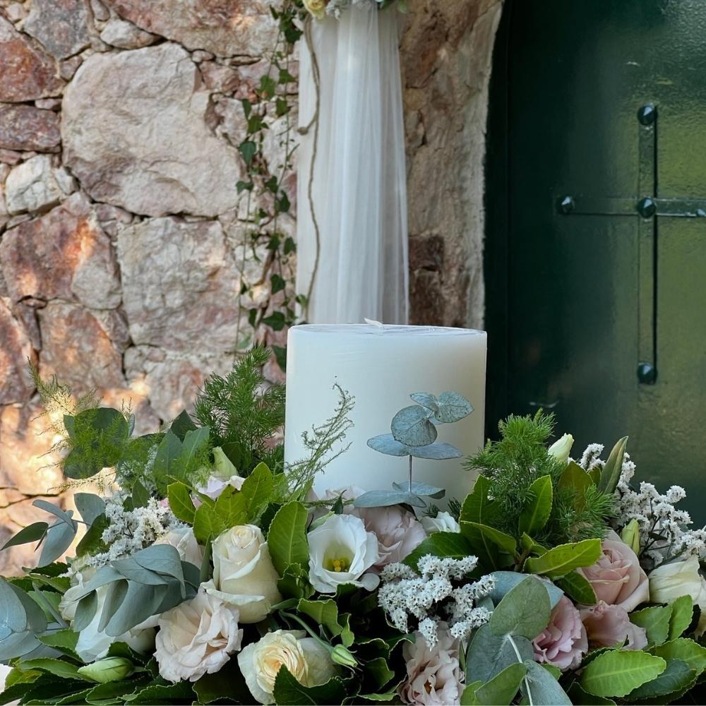 Διακόσμηση γάμου rustic