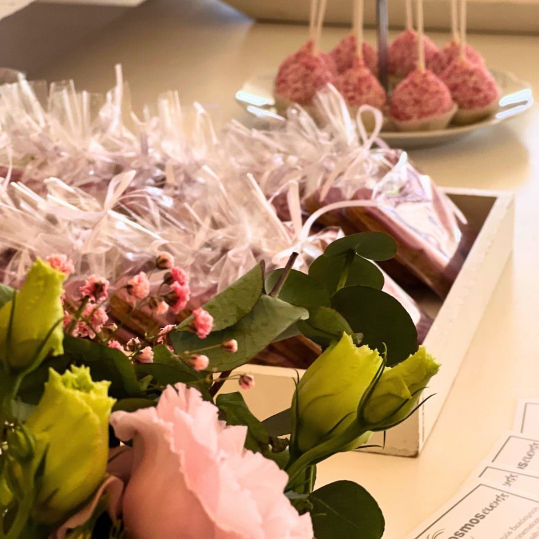 Candy bar βάπτισης για κορίτσι με θέμα την πεταλούδα