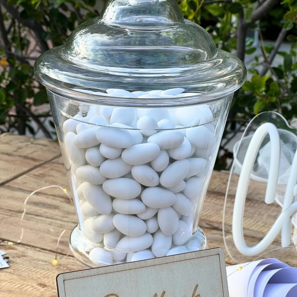 Elegant candy bar γάμου - Τραπέζι ευχών γάμου