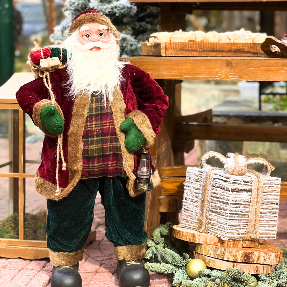 Candy bar βάπτισης για Χριστούγεννα