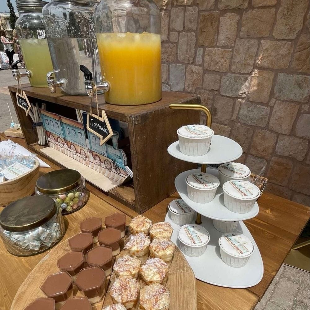 Candy bar βάπτισης του μικρού Σπύρου