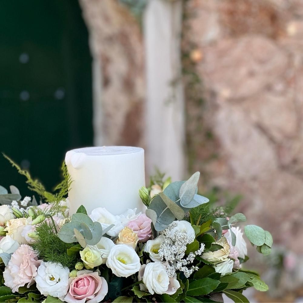 Διακόσμηση γάμου rustic