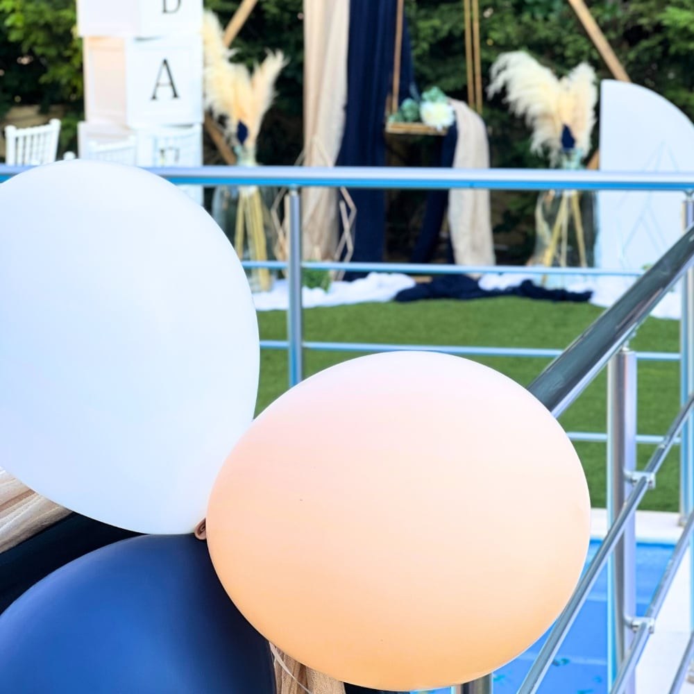 Στολισμός βάπτισης για αγόρι με θέμα την άμαξα