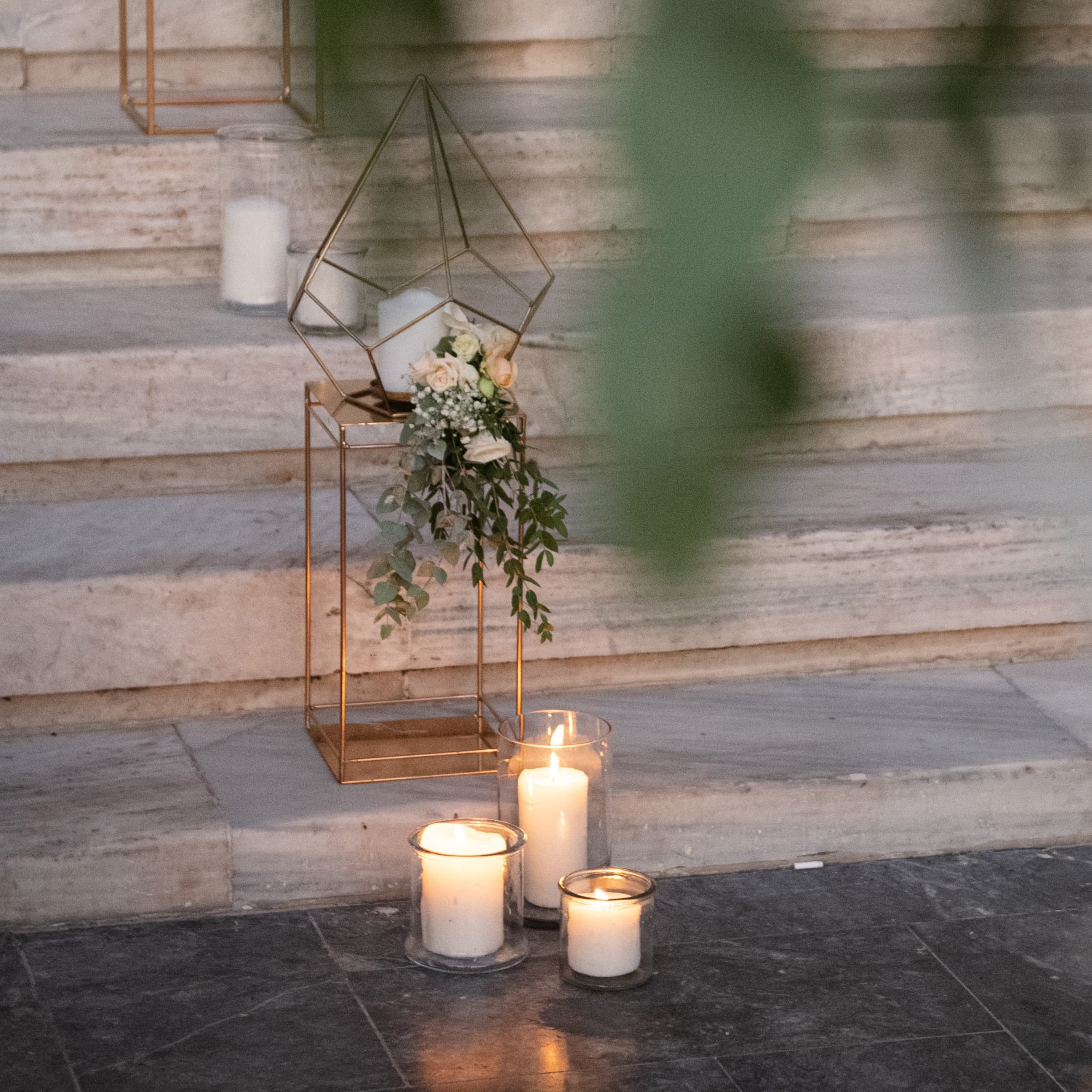 Ο στολισμός γάμου του Θοδωρή και της Ιωάννας