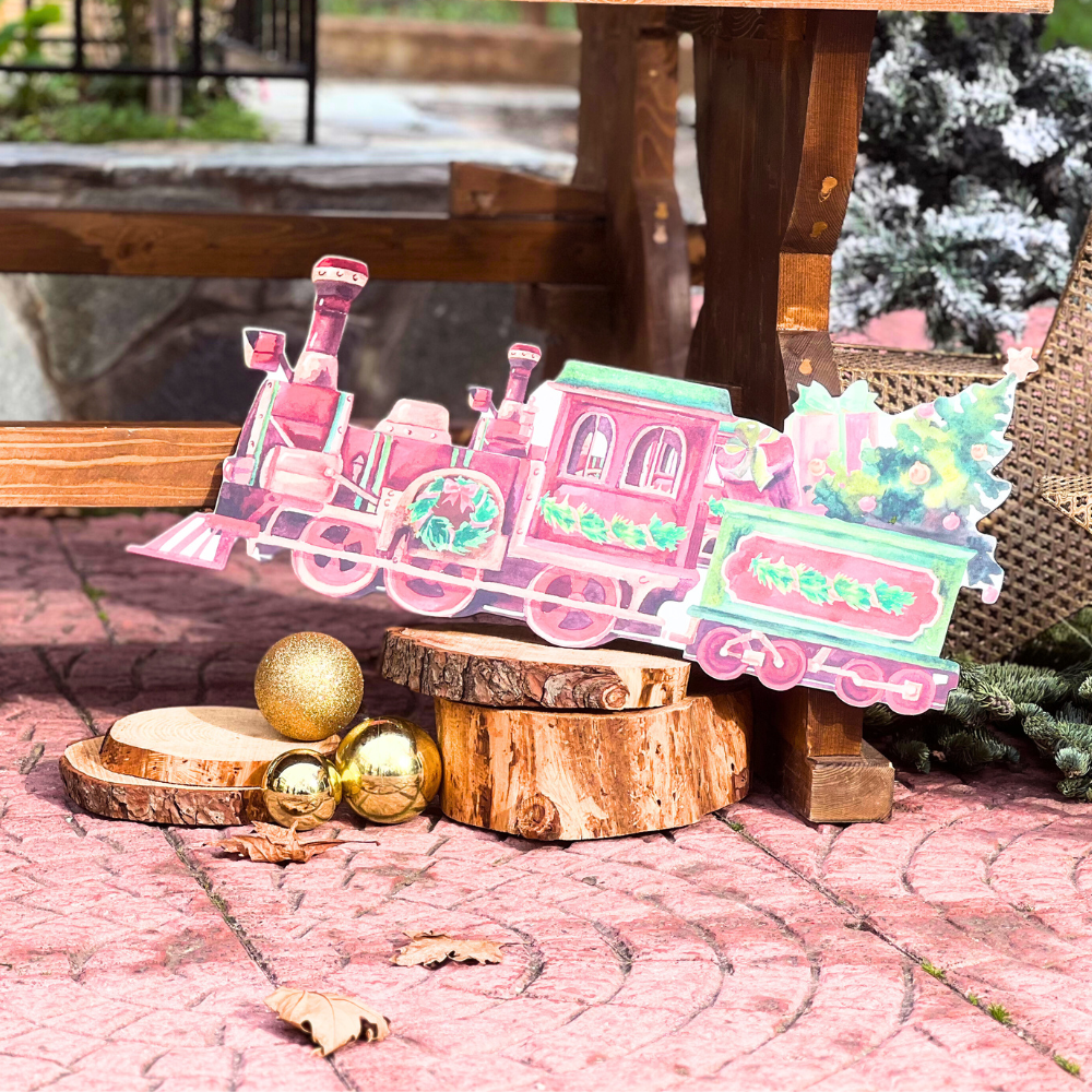 Candy bar βάπτισης για Χριστούγεννα