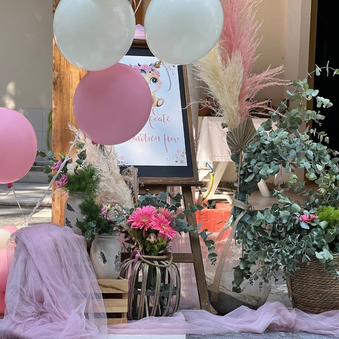 Στολισμός βάπτισης για κορίτσι - Θέμα βάπτισης αλεπού