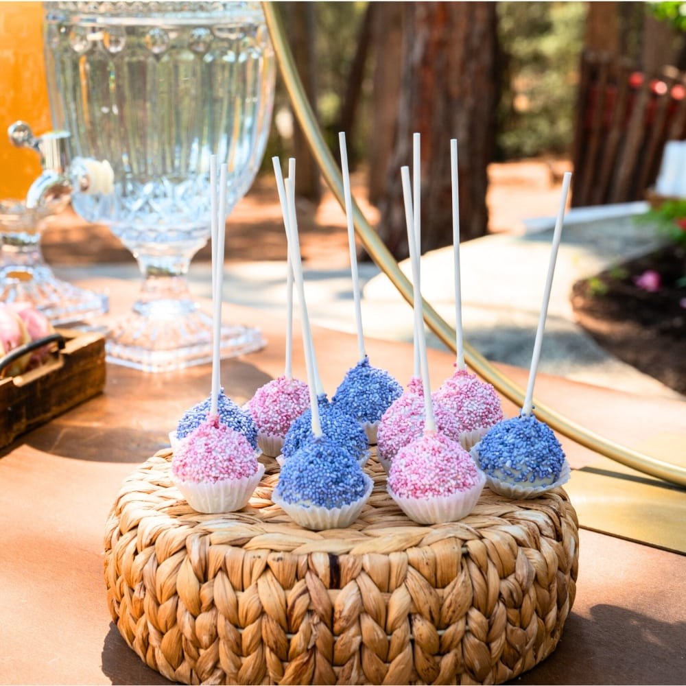 Candy bar βάπτισης για κορίτσι με boho στοιχεία