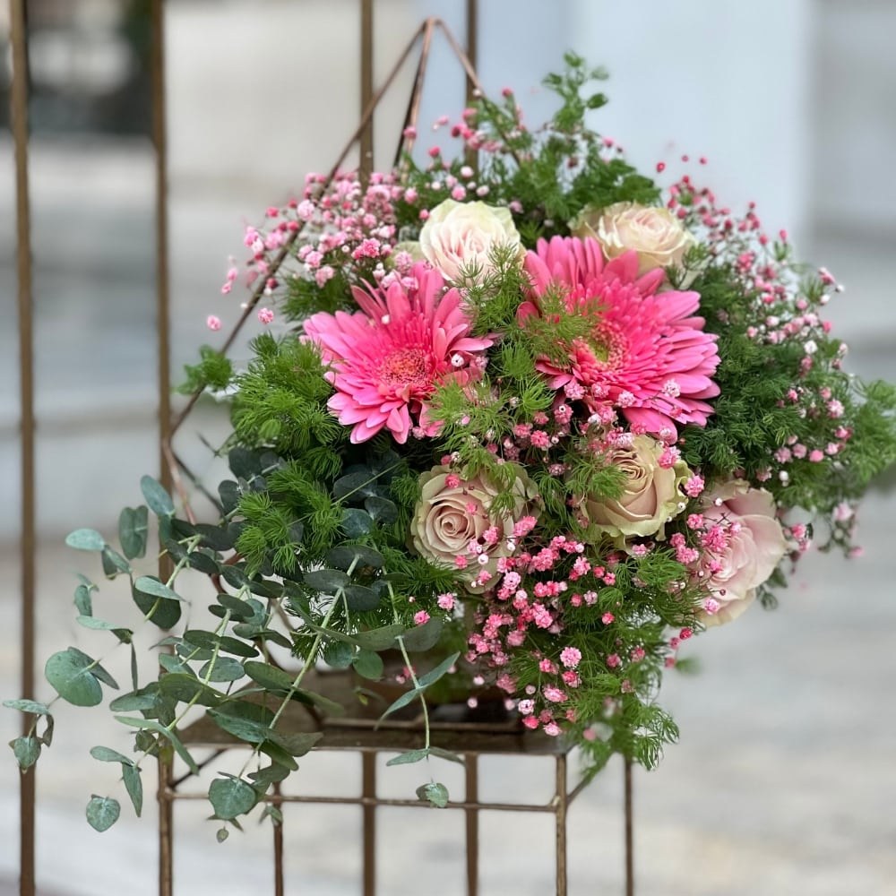 Στολισμός βάπτισης για κορίτσι με θέμα πριγκίπισσα - κορώνα