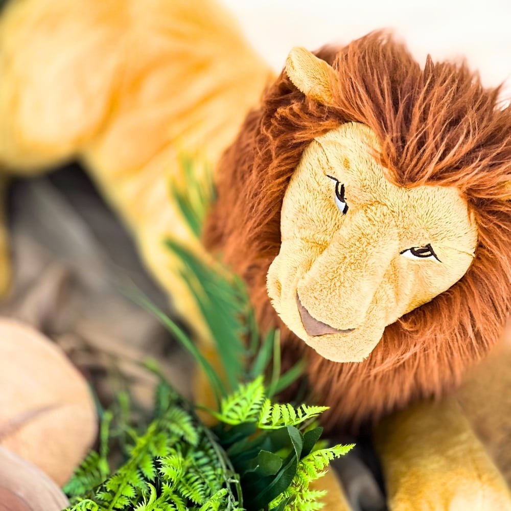 Στολισμός βάπτισης για αγόρι με ζώα της ζούγκλας