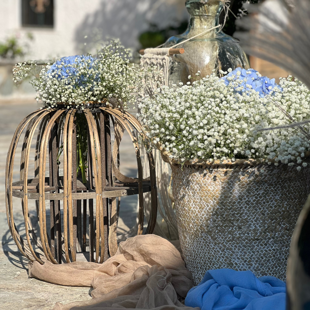 Στολισμός βάπτισης για αγόρι boho 