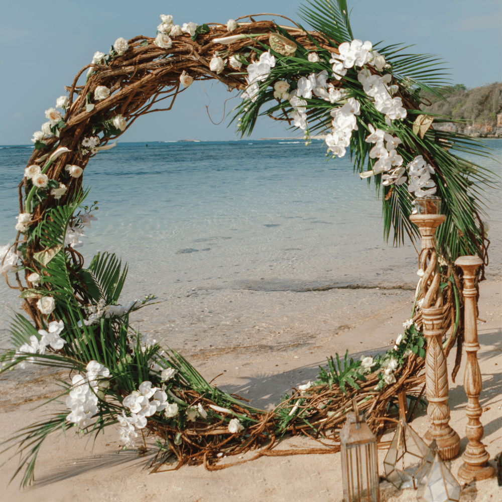 Διακόσμηση γάμου boho στο Καβούρι