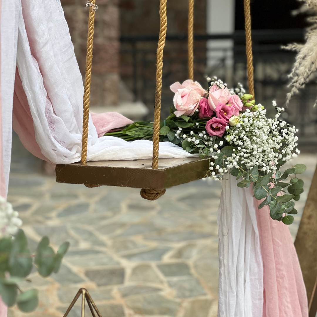 Στολισμός βάπτισης για κορίτσι - Θέμα βάπτισης κύκνος