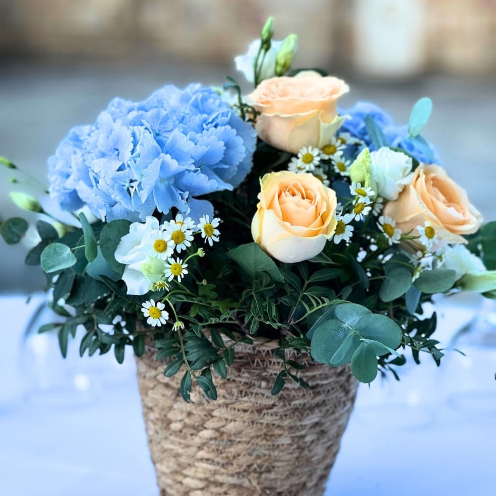 Στολισμός δεξίωσης βάπτισης