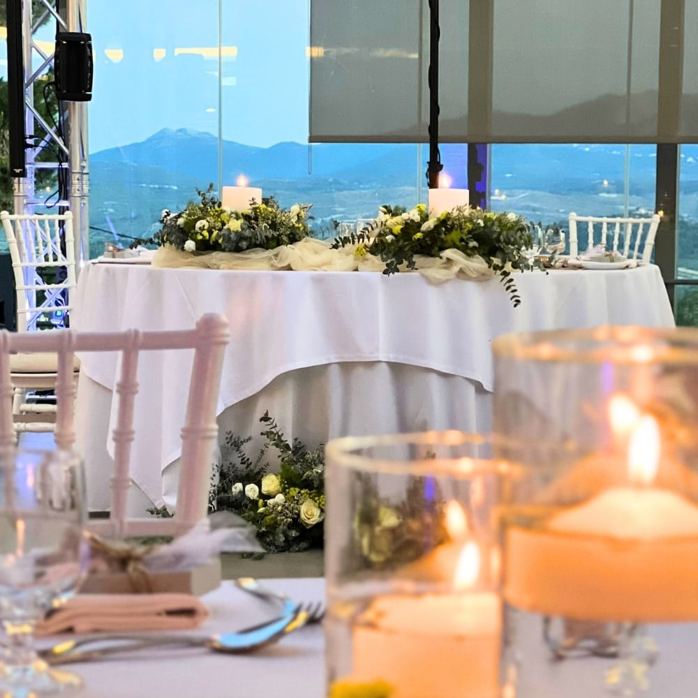 Στολισμός δεξίωσης γάμου και βάπτισης