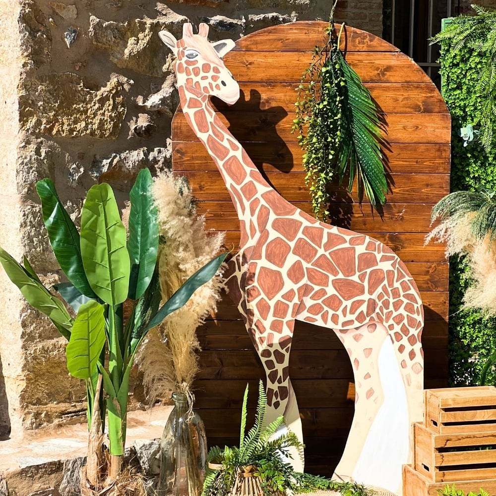 Στολισμός βάπτισης για αγόρι με ζώα της ζούγκλας