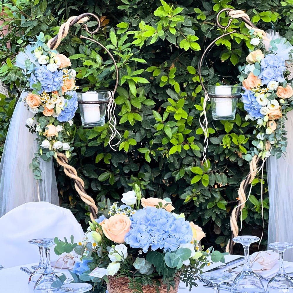 Στολισμός δεξίωσης βάπτισης