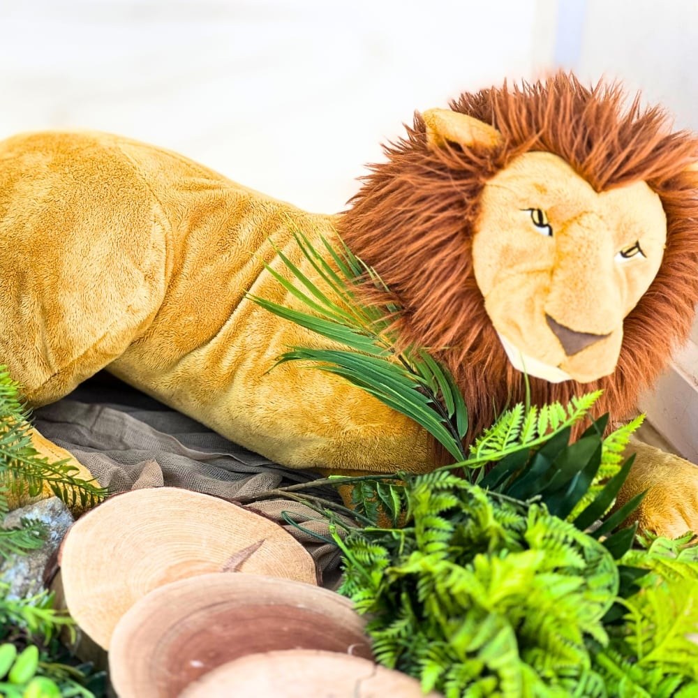 Στολισμός βάπτισης για αγόρι με ζώα της ζούγκλας